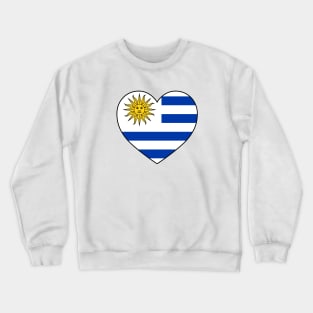 Heart - Uruguay Crewneck Sweatshirt